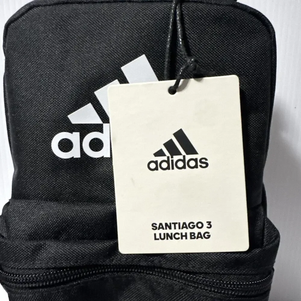 Adidas Santiago Lunch 3 Bag Black NEW